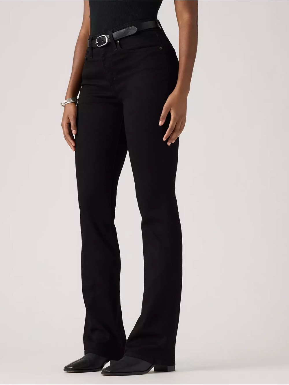 Levi’s High-rise Bootcut Jeans Black